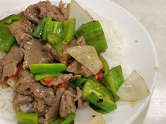 指天椒牛肉饭-好好滋味茶餐厅