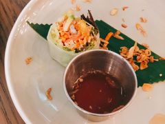 牛油果软壳蟹米纸卷-CHINCHIN 青青·泰国料理(万象食家店)