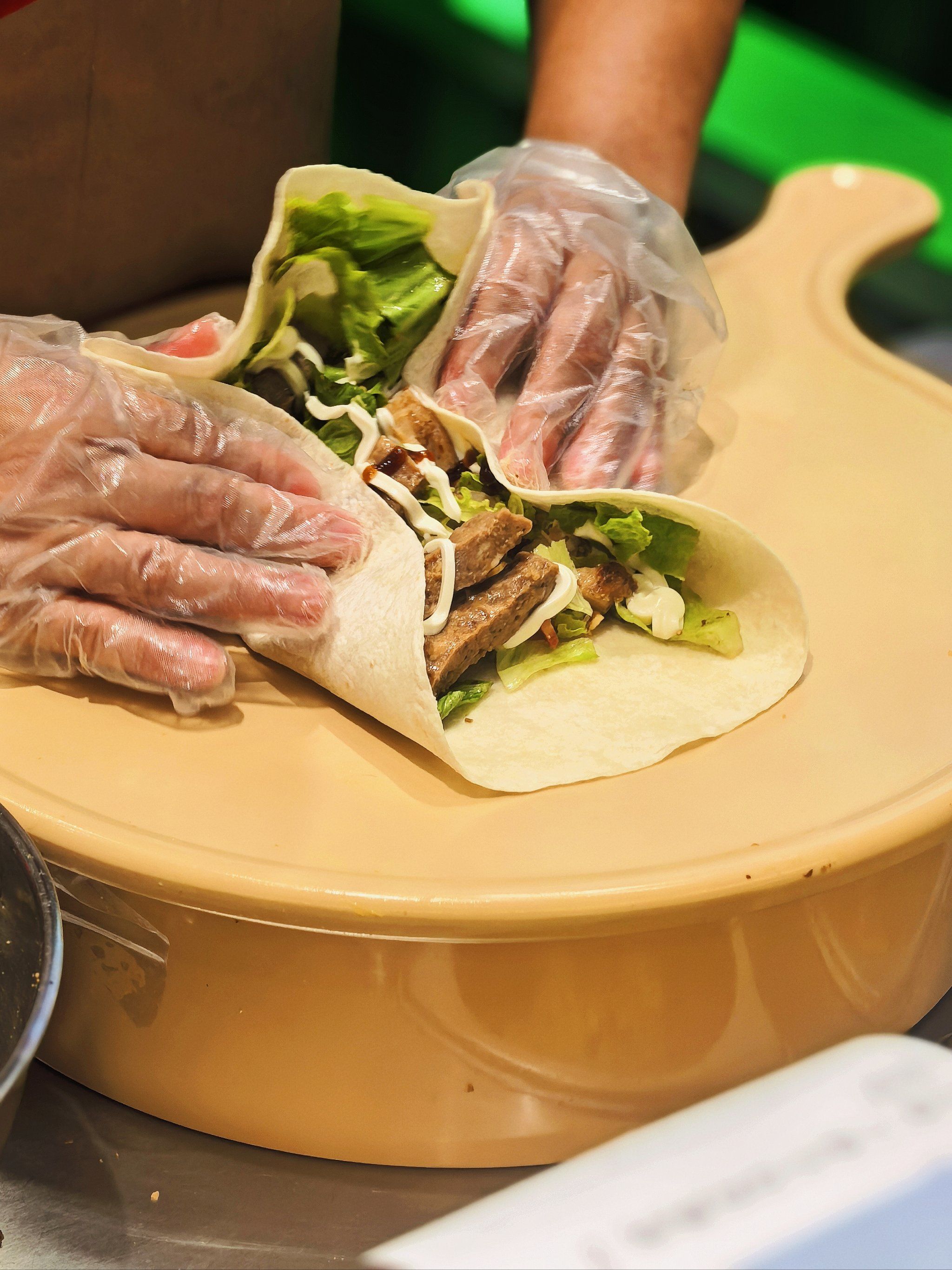 卷饼94怎么做,看阿姨熟练手法