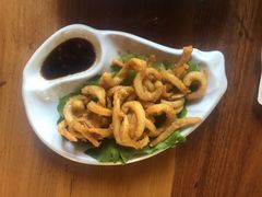 生炸鱿鱼条-源一咖啡馆(麒麟巷步行街店)