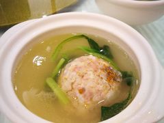 蟹粉狮子头-怡园饭店-餐厅(四望亭店)
