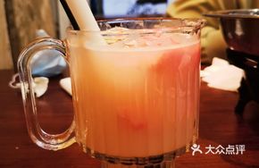 Papaya Fresh Fruit Tea