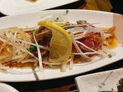 生拌牛肉片-万藏·荞麦酒房BANKURA JAPANESE SOBA KITCHEN(长乐路店)