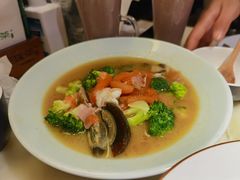 上汤西兰花-绿茶餐厅(朝阳大悦城店)