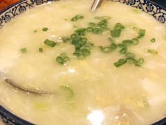 蛤蜊疙瘩汤-晚归月亮湾私家菜(临邑路店)