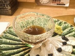 黑松露金鲷鱼薄切-鮨政· Omakase(港汇恒隆广场店)