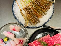 竹节虾-官也街澳门火锅(新源里店)