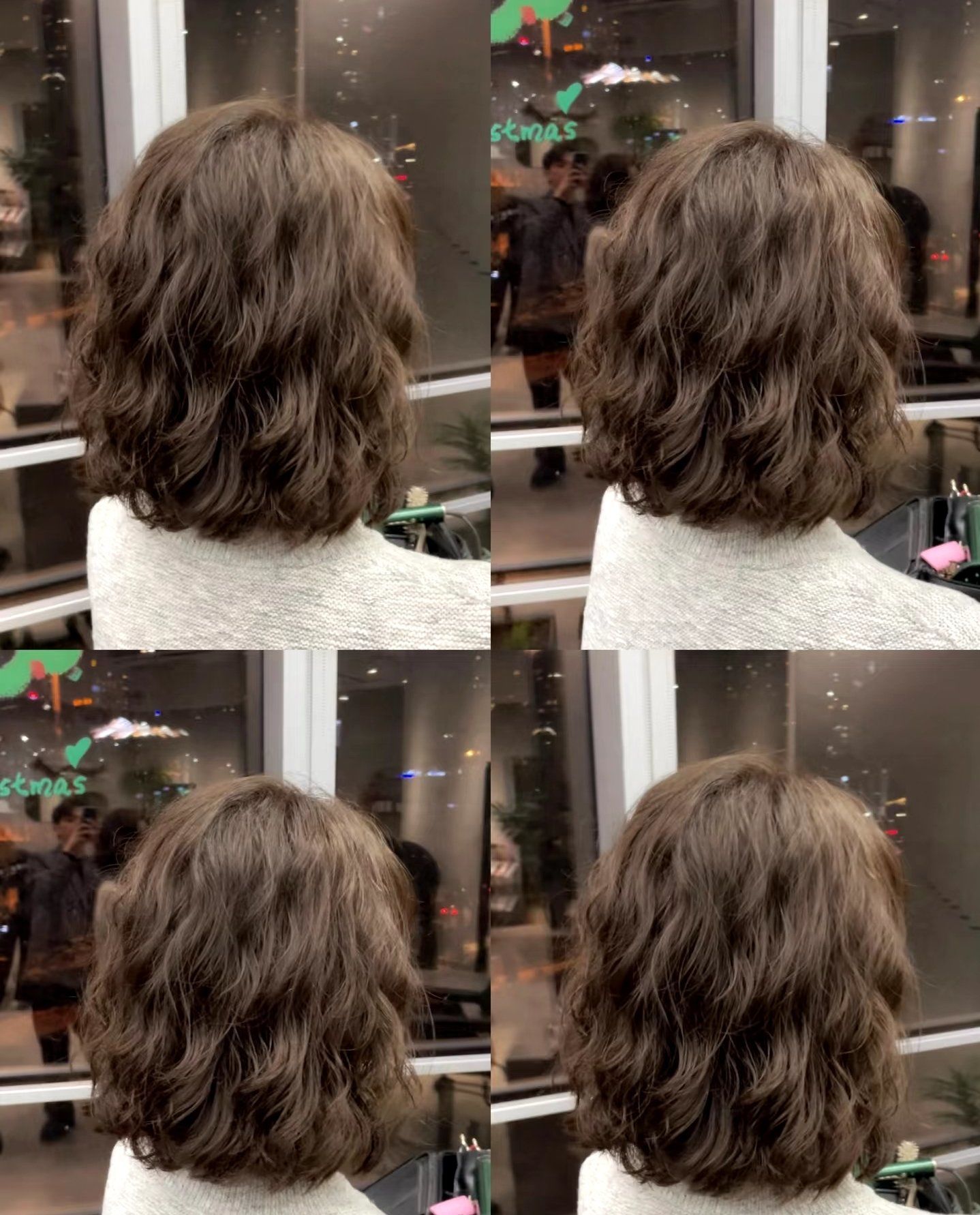 女生短发必备烫发,法式烫蛋卷头,蓬松显脸