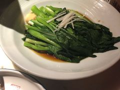 油淋脆菜心-绿茶餐厅(松江万达店)
