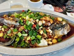 水豆豉蒸鲈鱼-西苑半岛·中餐厅