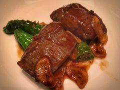 青尖椒蒜片爆和牛-天龙轩(香港丽思卡尔顿酒店)