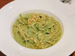 青酱蘑菇鸡肉意面-UPPER KITCHEN(延安路店)