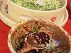 石磨鲜虾小豆腐-水煮三国·川鲁江湖菜(香山店)