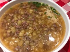 羊肉汤空心挂面-西贝(吴江路湟普汇店)