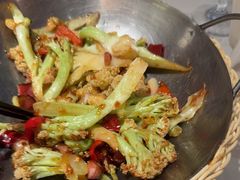 干锅腊味花菜-避风塘·金牌店·夜宵(金玉兰店)