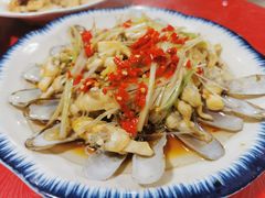 葱姜炒蛏子-崴海渔村(虹梅路店)