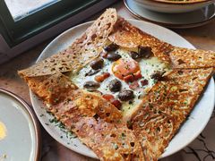 熏肉鸡蛋芝士奶油蘑菇可丽饼-RAC BAR(安福路店)