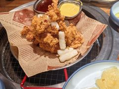 -明洞阿姨·韩式酱蟹烤肉·创意料理(三元桥店)