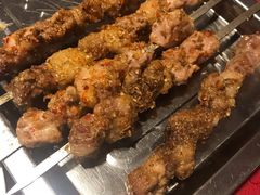 炸羊肉串-萧记三鲜烩面(郑汴路店)