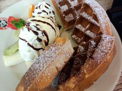 水果冰淇淋松饼-漫咖啡(银泰创意城店)