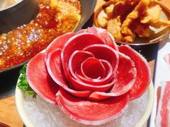 玫瑰花牛舌-楠火锅(龙阳广场店)