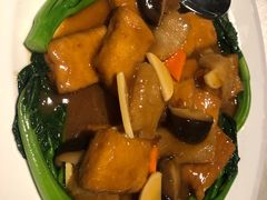 龙虾汤竹荪浸时蔬-皇朝会.经典传统粤菜(外滩店)
