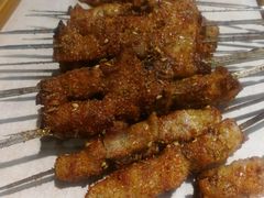烤羊肉串-小两口锦州烧烤·脆皮油边(依云北郡店)