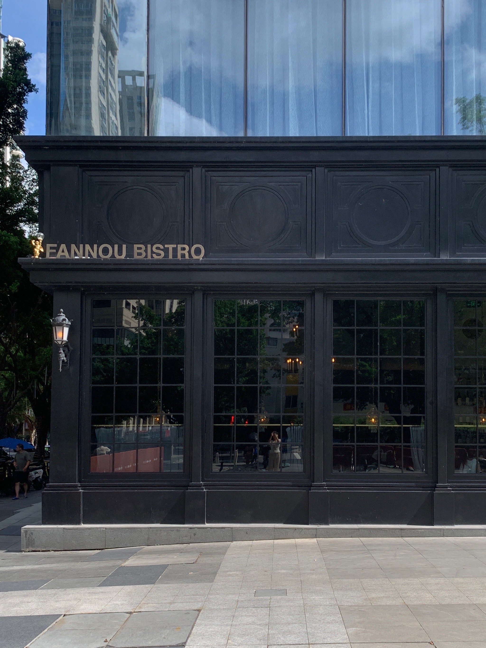 进店前就被外貌吸引的法式bistro