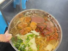 啥也没加的肠旺面-金牌罗记肠旺面(蔡家街店)