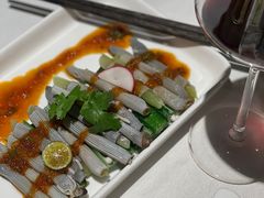 秋葵拌沙虫-黑明餐厅(白鹭洲店)