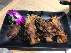 金针菇鸡肉卷-无限双拼照烧双拼饭(和平店)