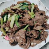 [爱心]DIY美食之芹菜炒牛肉