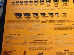 菜单-Ministry of Crab(科伦坡店)