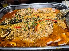 蒜香烤鱼-渔港烤鱼(中百广场店)