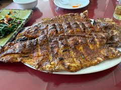 -北京龙庆四季香农家饭庄·灶台鱼·碳烤虹鳟鱼(龙庆峡店)