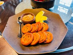 鹅肝酱葱油饼-杭州西子湖四季酒店·金沙厅