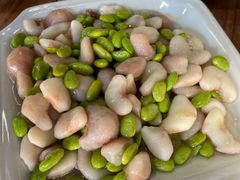 毛豆炒嫩菱-唔呶喔哩酒家(生产街店)