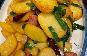 Preserved Meat and Potato Stir-fry