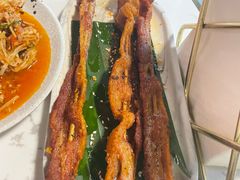 炸五花肉串-浩海火烧云傣家菜(蓝港店)