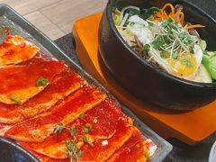 -草家酱蟹炭火烤肉店(珲春南路一店)