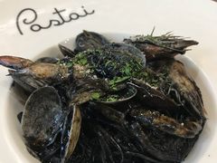 鲜虾墨鱼手工意面-BONAZZA 意大利餐厅