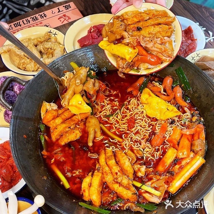 湘派火锅真心好吃‼️炒排骨原地封神