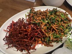 香辣肉丝-姥姥家春饼店(八里庄店)