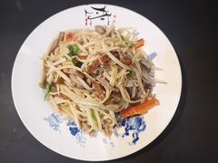 茭白肉丝-缘来聚·徽菜名店(黄山宏村店)