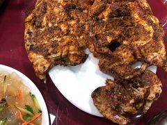 -北京龙庆四季香农家饭庄·灶台鱼·碳烤虹鳟鱼(龙庆峡店)