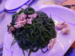 草原沙葱拌桃仁-九府羊鲜羊火锅·烧烤·小海鲜(华汇大厦店)