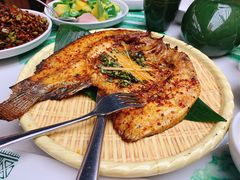 傣味香茅草烤罗非鱼-云海肴云南菜(曲江大悦城店)