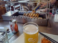 0.5L福佳白扎啤-很久以前羊肉串(打浦路店)