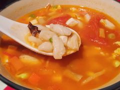 骨汤烩麻食-汉唐宴长安食府