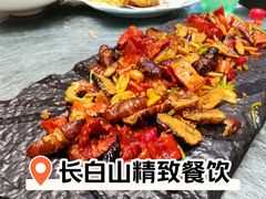 炒蚕蛹-王朝圣地温泉酒店-中餐厅
